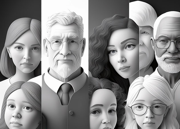 Sad Family members seperated
